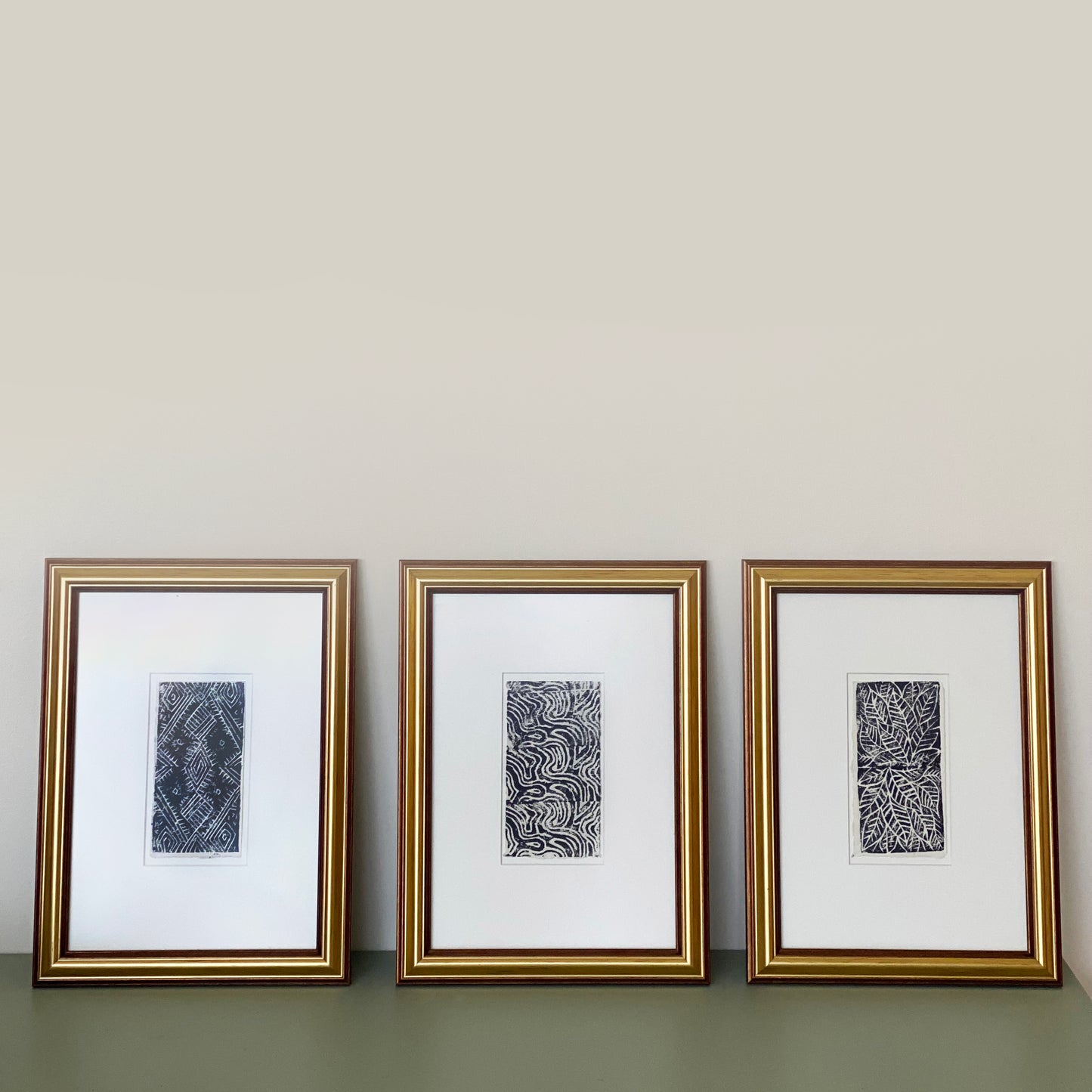 Artisan Patterned Frames / Handprint
