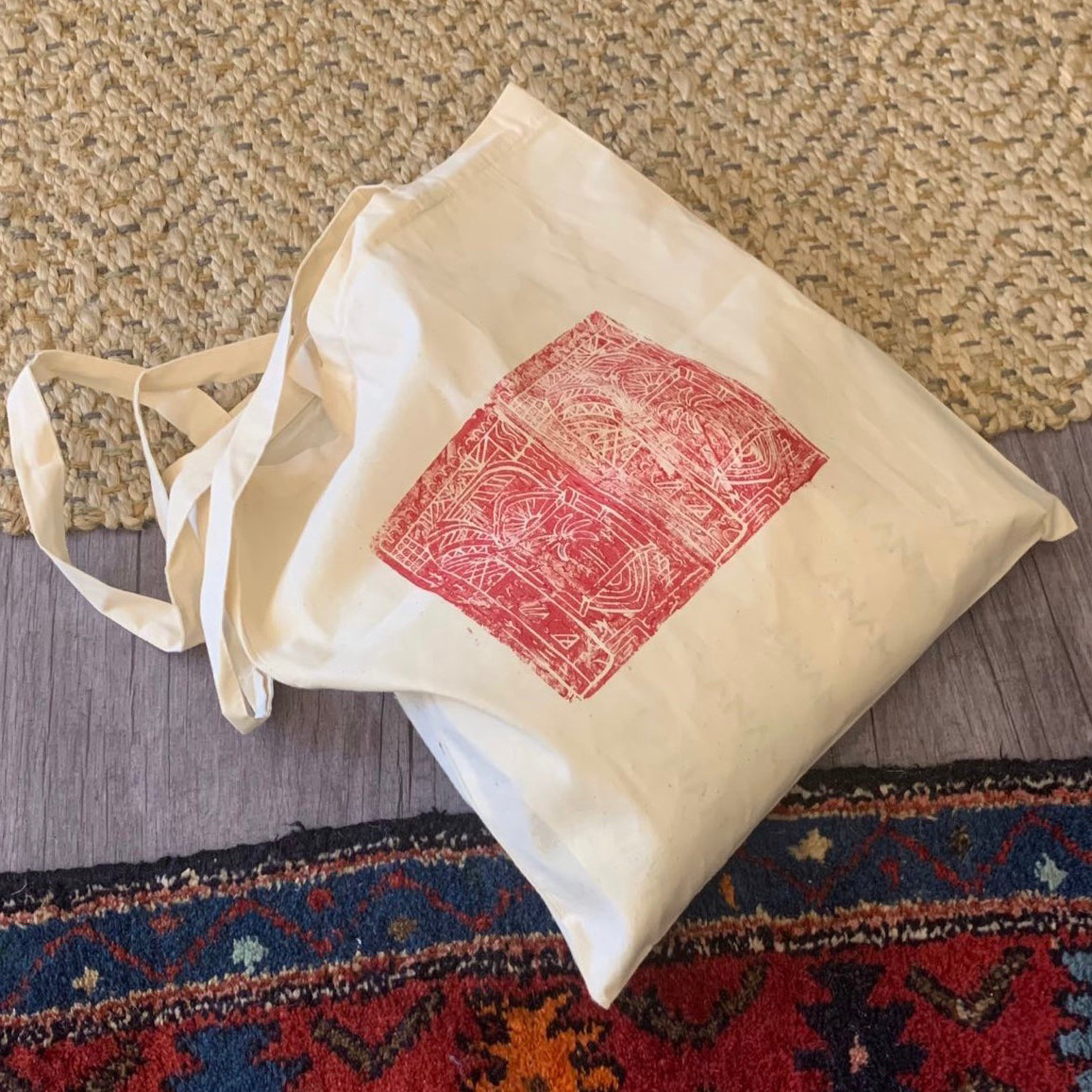 Tote Bags with Printmaking